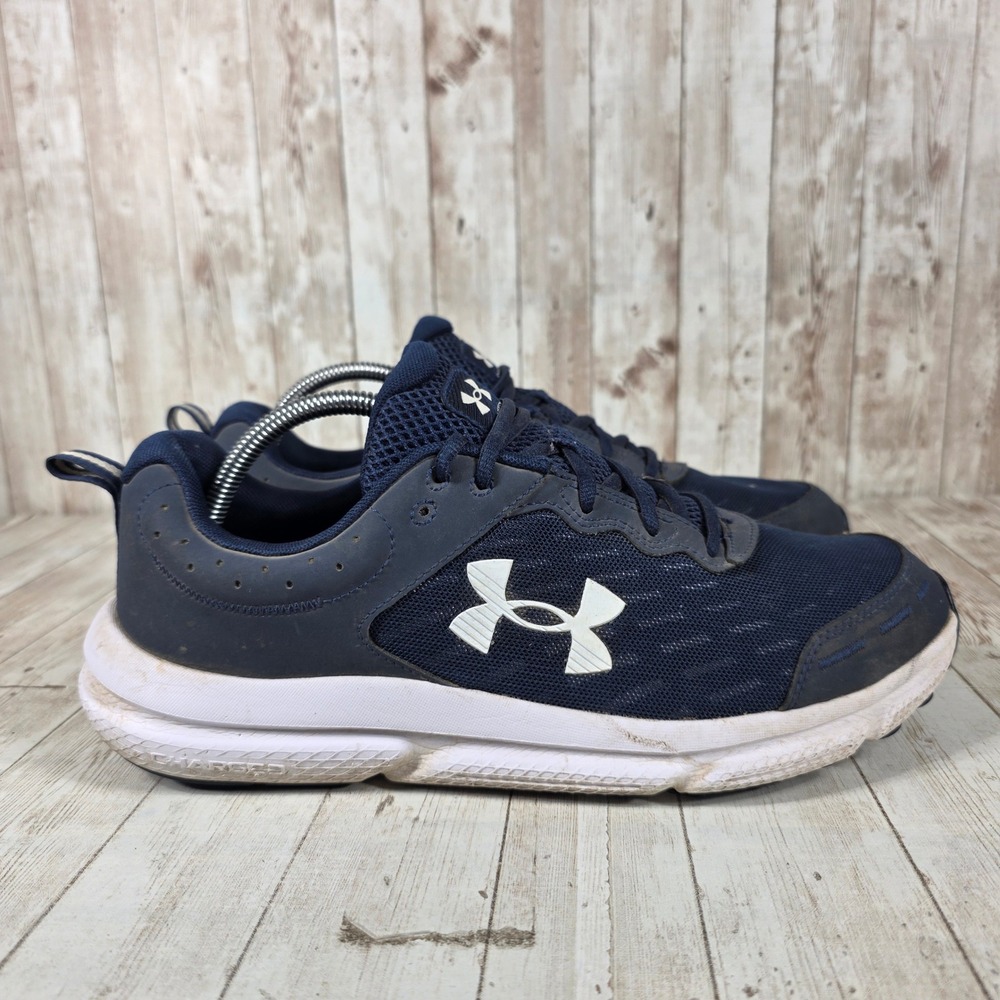 Under Armour Charged Assert 9 Men Navy‎ Blue Running Shoes Size 11